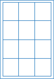 Line drawing of 64 Series Casment Colonial Window