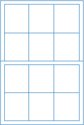 Line drawing of 64 Series Single Hung Colonial Style Window