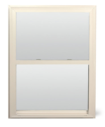 Single Hung Vinyl Window with No Grid
